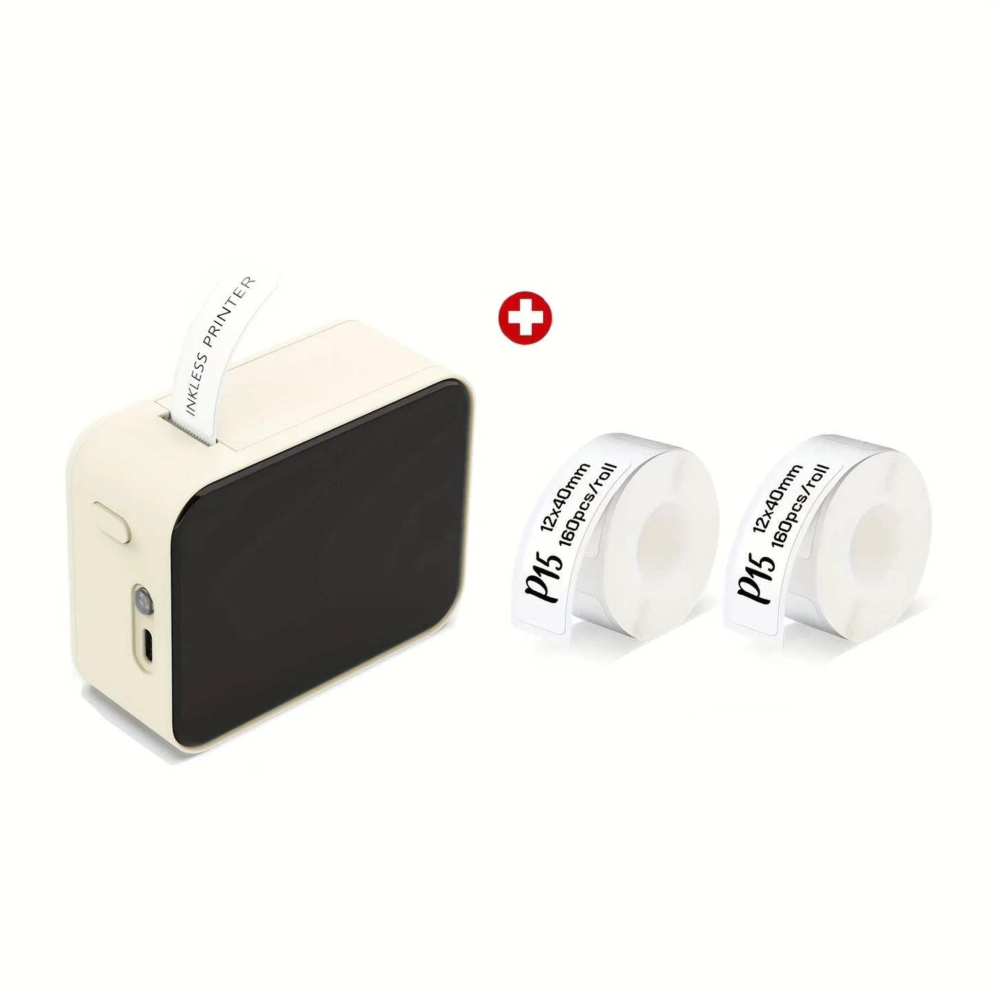 Marklife P15 Thermal Label Printer Similar as D11 D110 D101 Labeling Machine Wireless Bluetooth Label Maker With Label Sticke