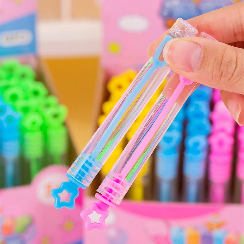 10-30PC Mini Cute Bubble Empty Tube Toy Kids Birthday Party Favors School Gifts Wedding Guests Souvenirs Pinata Rewards for K