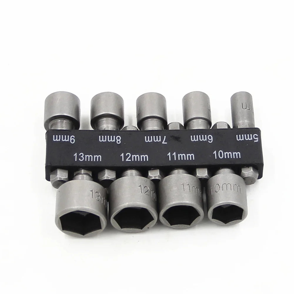 Powerful Socket Inner Hexagonal Wrench Hexagonal Handle Screwdriver Socket Extension Rod Pneumatic Screwdriver Insert Tool Se