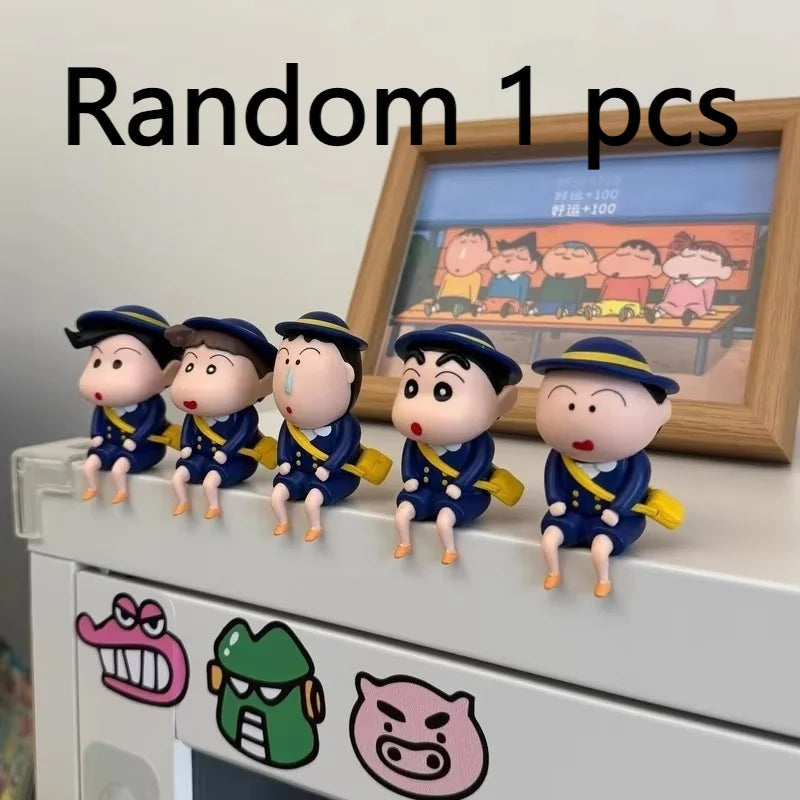 In Stock Animexiaoxin Ornament Desktop Decoration Cute Living Room Tv Cabinet Foyer Figurine Creative Kawaii Doll Birthday Gi