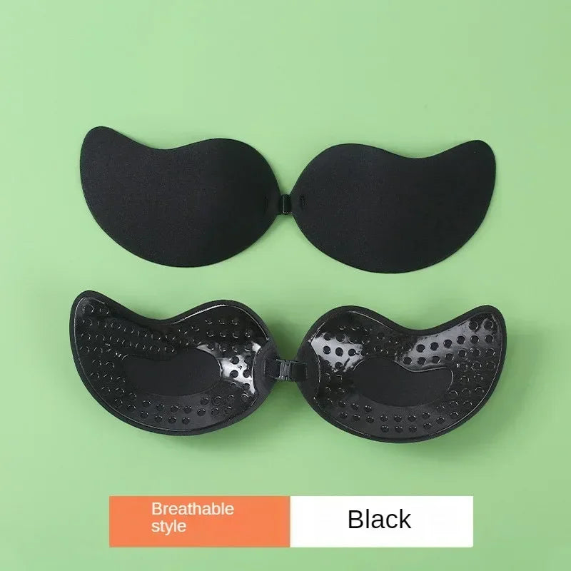Invisible Strapless Adhesive Stick Bra Breast Tape Push Up Bras Women Lingerie Seamless Silicone Nipple Covers Bralette Pasti