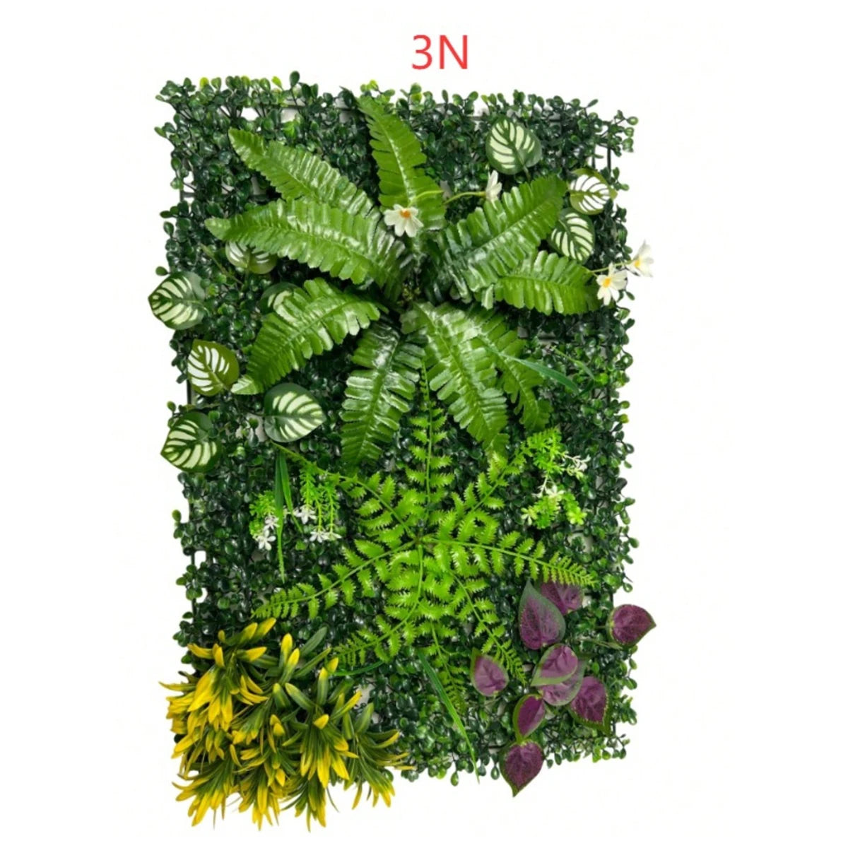 Artificial Green Wall Panels Faux Jungle Grass Decor for Home Garden Vibrant Greenery Mats for Outdoor Patio Weddings Christm