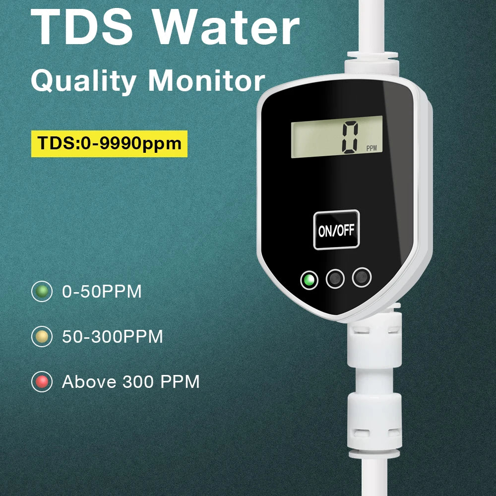 Digital Embedded TDS Meter TDS Water Quality Detection Pen Intelligent Real-time Measurement of Drinking Water Aquarium