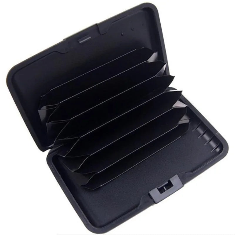 Business Credit Cards Holder ID Card Case Aluminum Metal Waterproof Bank Card Protection Holder Case Men Women Wallets