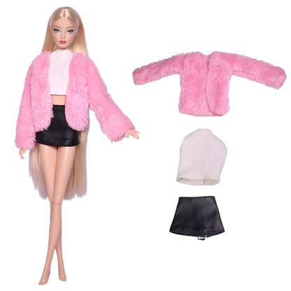 NK 29CM Doll Outfits For 11.5 Inch Doll Clothes Princess Doll Shoes For 1/6 Dolls Accessories Bar BI Doll Dress DIY Gift Toy 