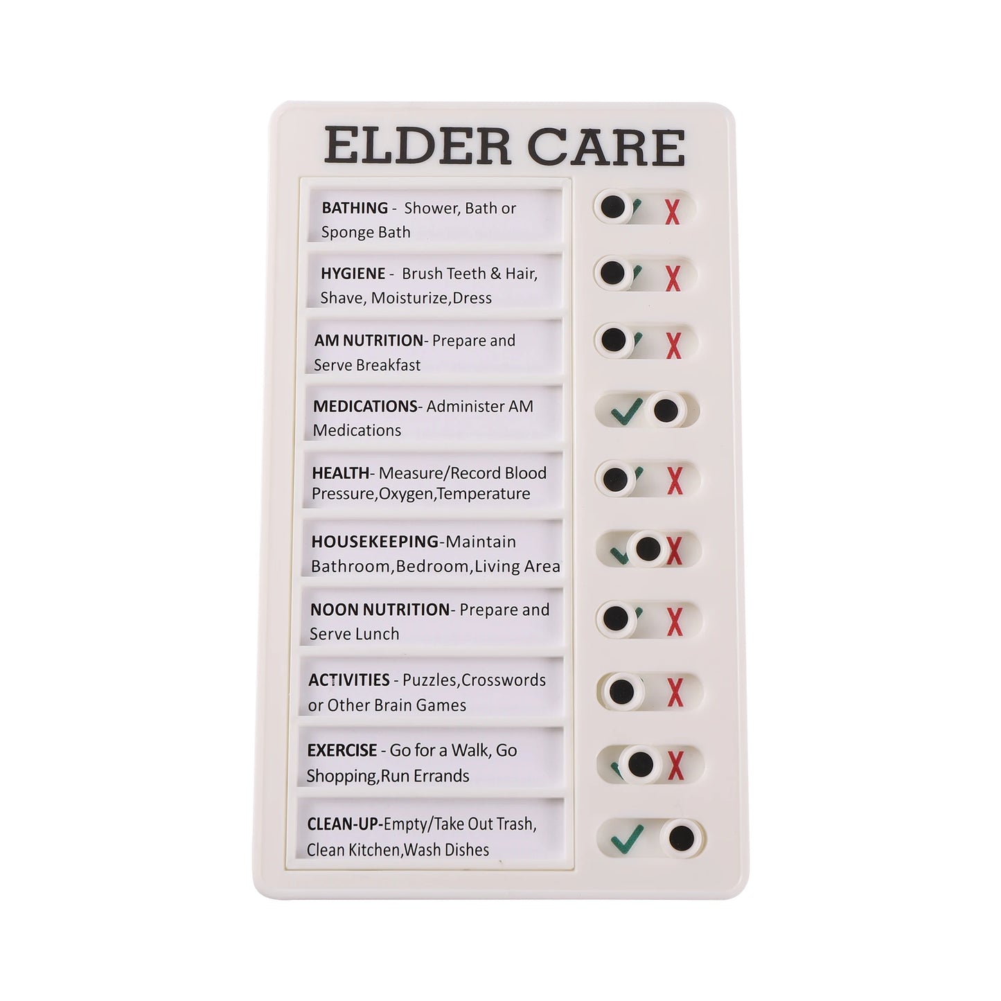 Reusable My Chores Checklist Task Board Daily Schedule Planner Memo Chore Chart Kid Responsibility Behavior Self Discipline C