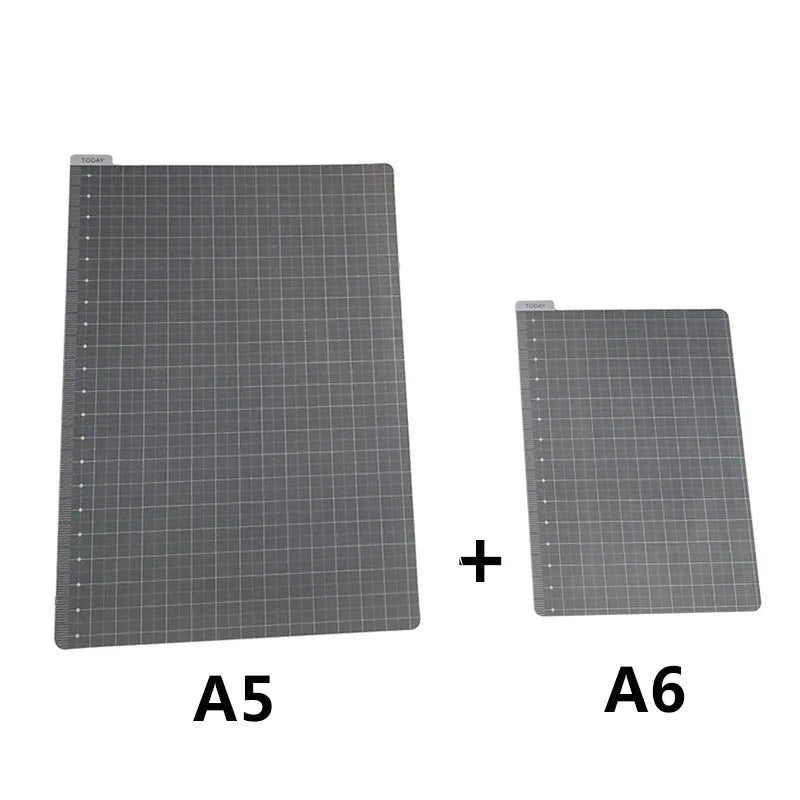 Journal Accessories A5 A6 Writing Mat Board Book Marks Ruler for Midori Hobo Notebook Planner School Office Supplies Statione
