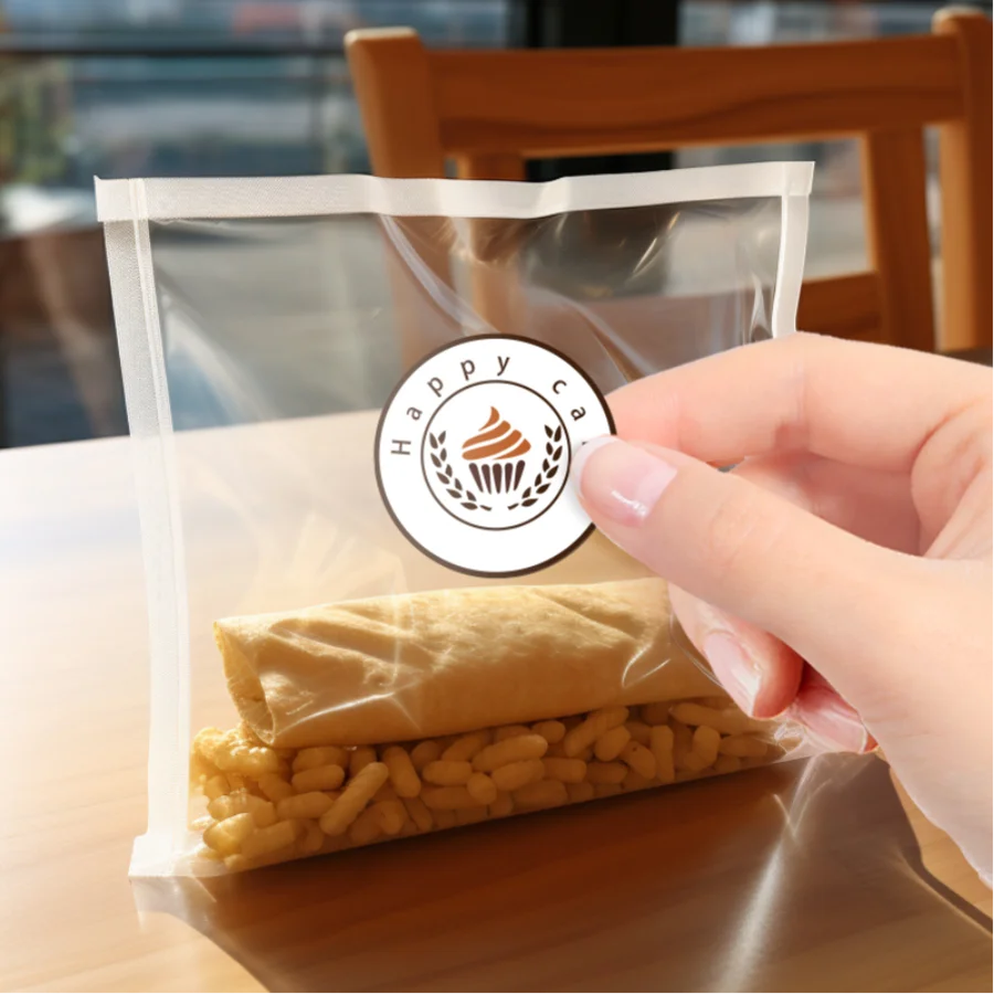 Customizable Photo Stickers with Multicolor Logos - Durable Waterproof Labels for Events & Corporate Gifts