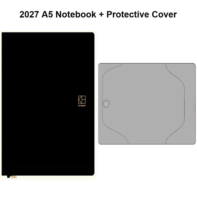 Kinbor 2027 Full Year A5 A6 Notebook Planner 52g Bachuan Paper Daily Journal Agenda Month Year Recrod Book Time Management Bo