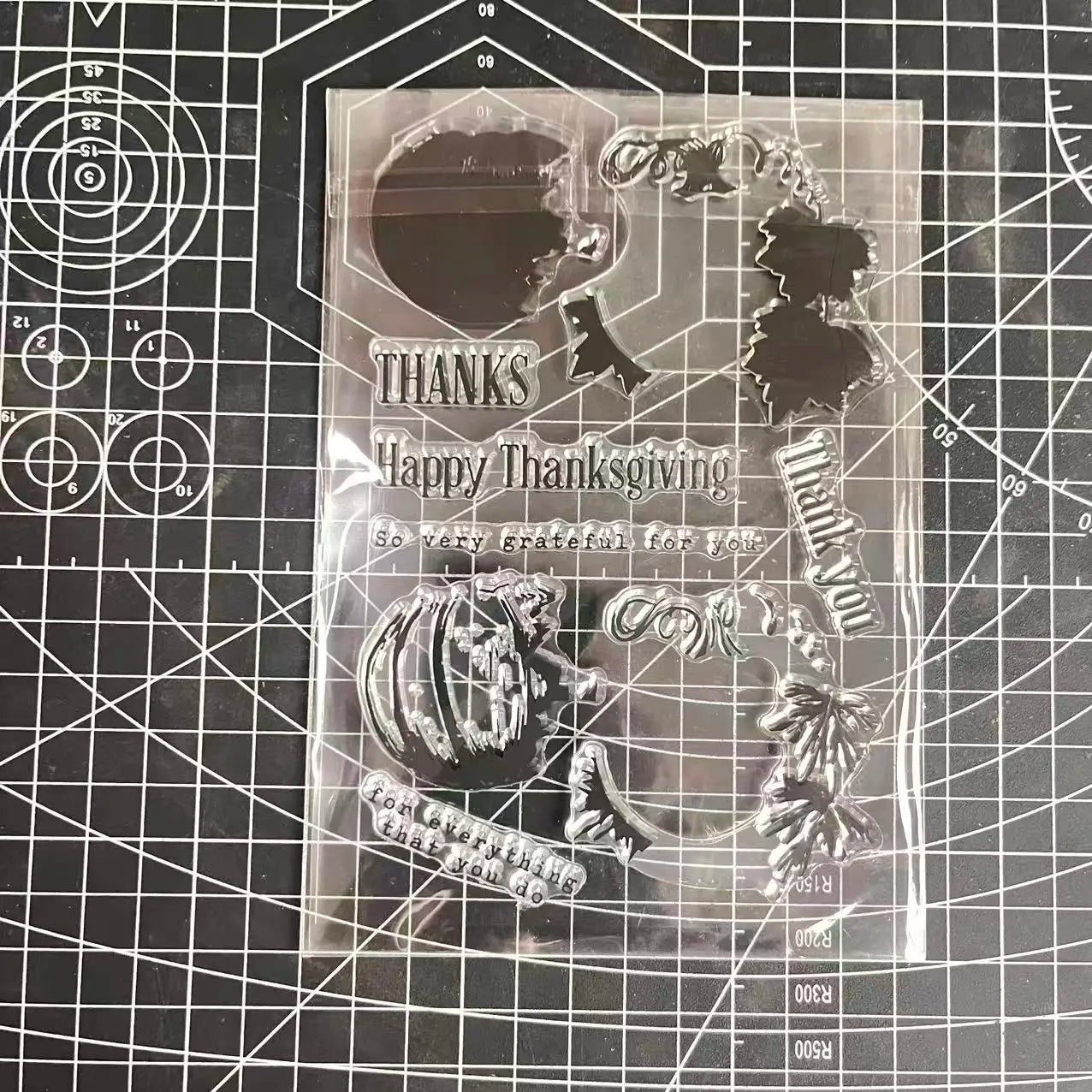 2026 New A6 Clear Stamps Identity Card Design DIY Scrapbook Journal Album Card Making Supplies - only stamp 85