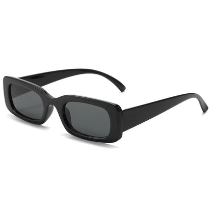 Sexy Small Oval Women's Sunglasses 2025 New Fashion Leopard Brown Hot Sun Glasses Female Retro Colorful Shade Eyeglass - blac