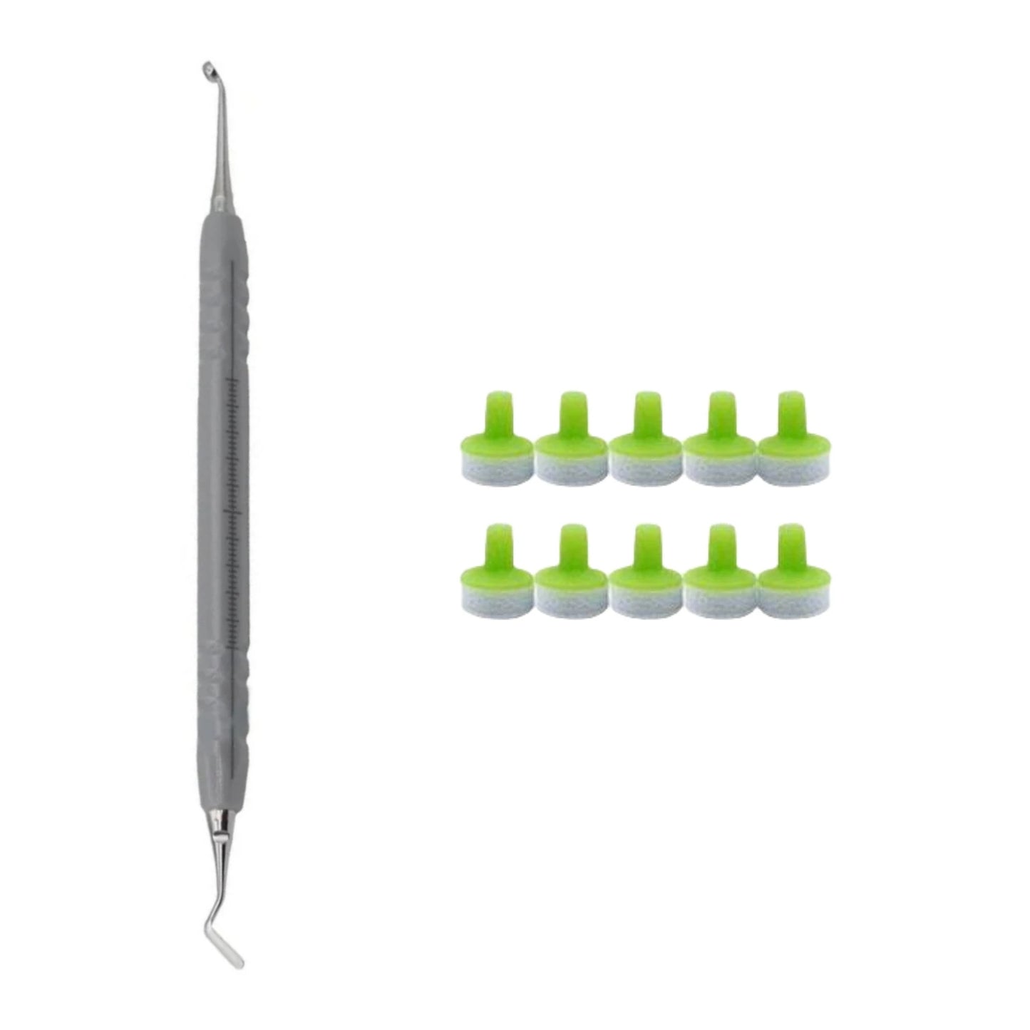 Dental Composite Resin Kit Filling Molding Tools Materials Quick Foam Pad Light Cure Holder Handle Spatula Dentistry Instrume