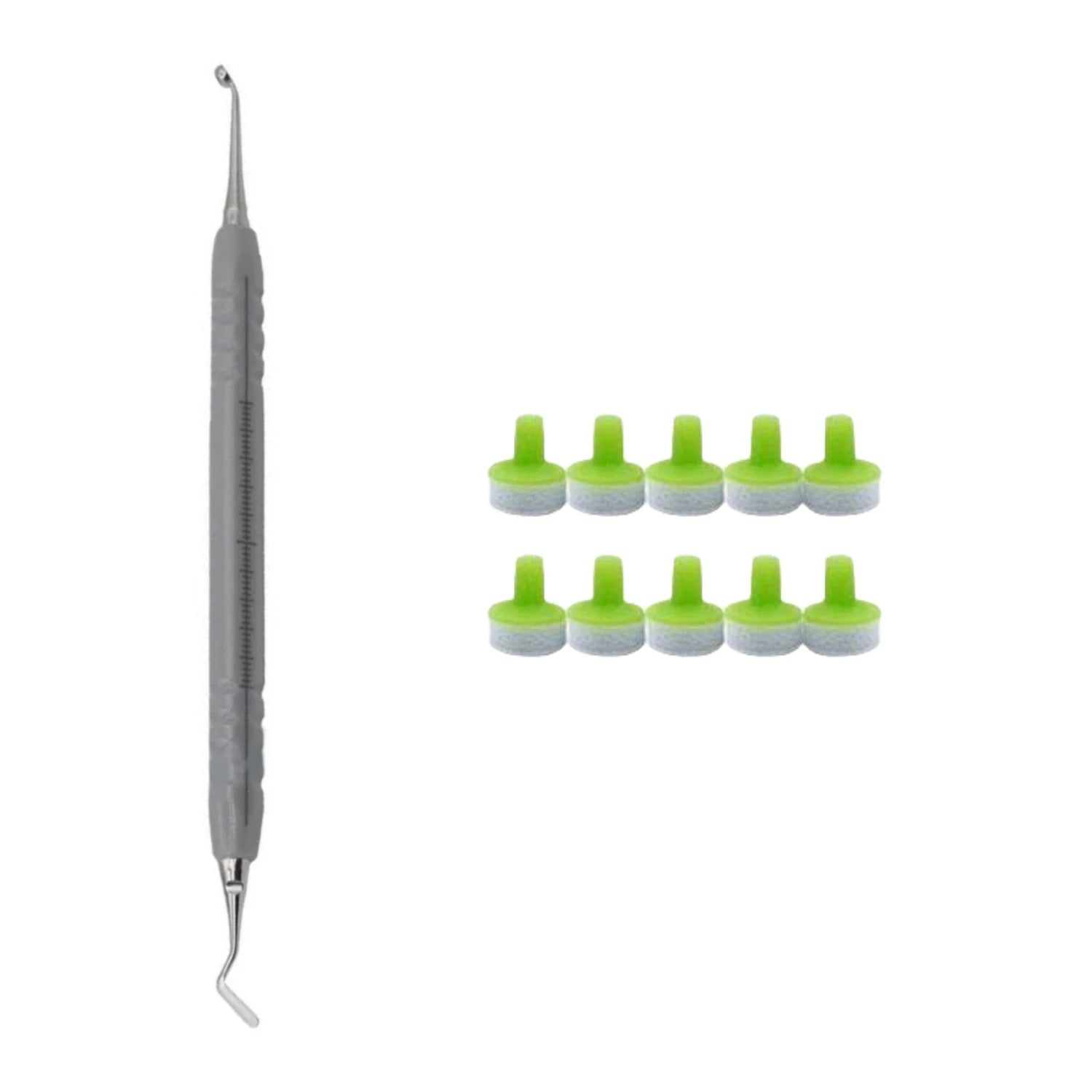 Dental Composite Resin Kit Filling Molding Tools Materials Quick Foam Pad Light Cure Holder Handle Spatula Dentistry Instrume
