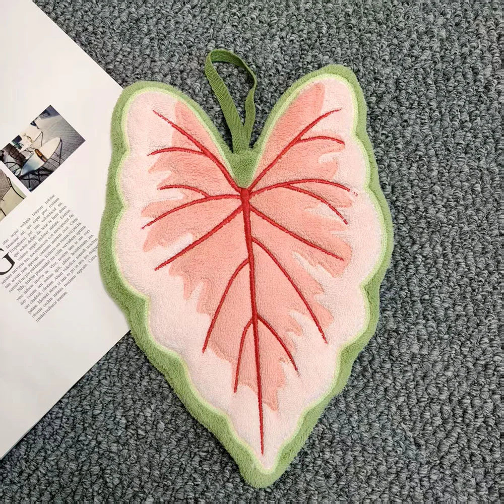 Creative Hand Towel Handkerchief Kitchen Towels Super Absorbent Towel Hanging Cleaning Cloth Bathroom Kitchen Accessories 손수건