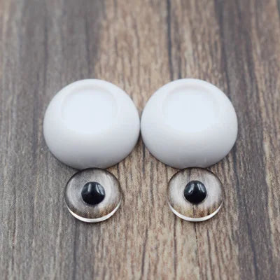 4 Pairs DIY Acrylic 1/3 1/6 1/8 BJD Doll Eyes 8mm 10mm 12mm 14mm 16mm 18mm 20mm 22mm Eyes for Toy Accessories