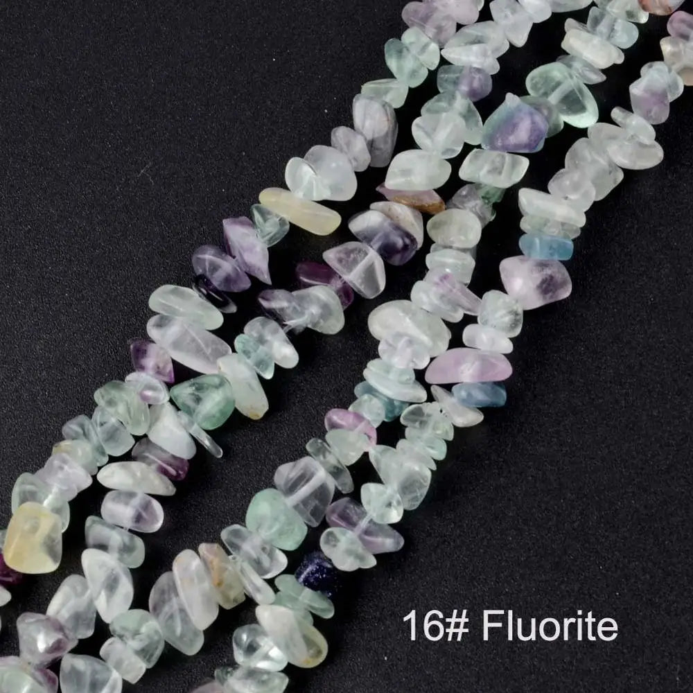 Irregular Freeform Chip Gravel Beads Natural Stone Amethysts Tiger Eye Beads For Jewelry Making 3-5-8-12mm Diy Necklace 16inc