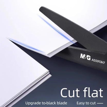 Black Blade Scissors, Sharp Multi-Color Household & Office Small Scissors, Paper Cutting Stationery for Handmade Crafts DIY