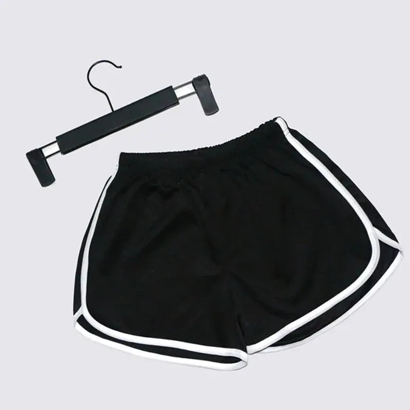 Elastic Shorts for Women, Loose Fitting, Quick Drying, Summer Thin Running, Fitness, Leisure, and Anti External Wear. Instagr