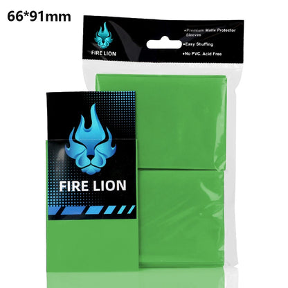 100PCS 66x91mm Matte Entertainment Card Sleeves Holder for TCG Cards Protector for MTG Card Sleeves Game Cards Frosted Sleeve
