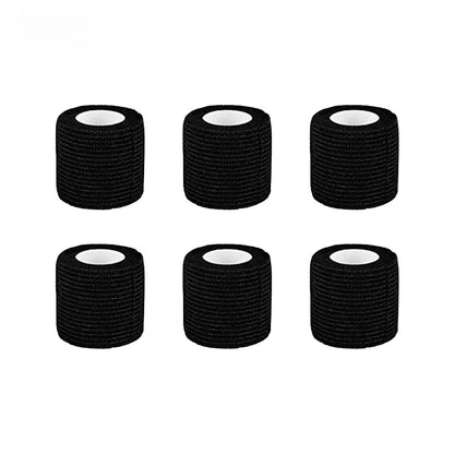 5/10/15/20/48 Black Wraps Adhesive Tapes Tattoo Cover Waterproof Self Nonwoven Grip Bandage Finger Protection Tattoo Accessor