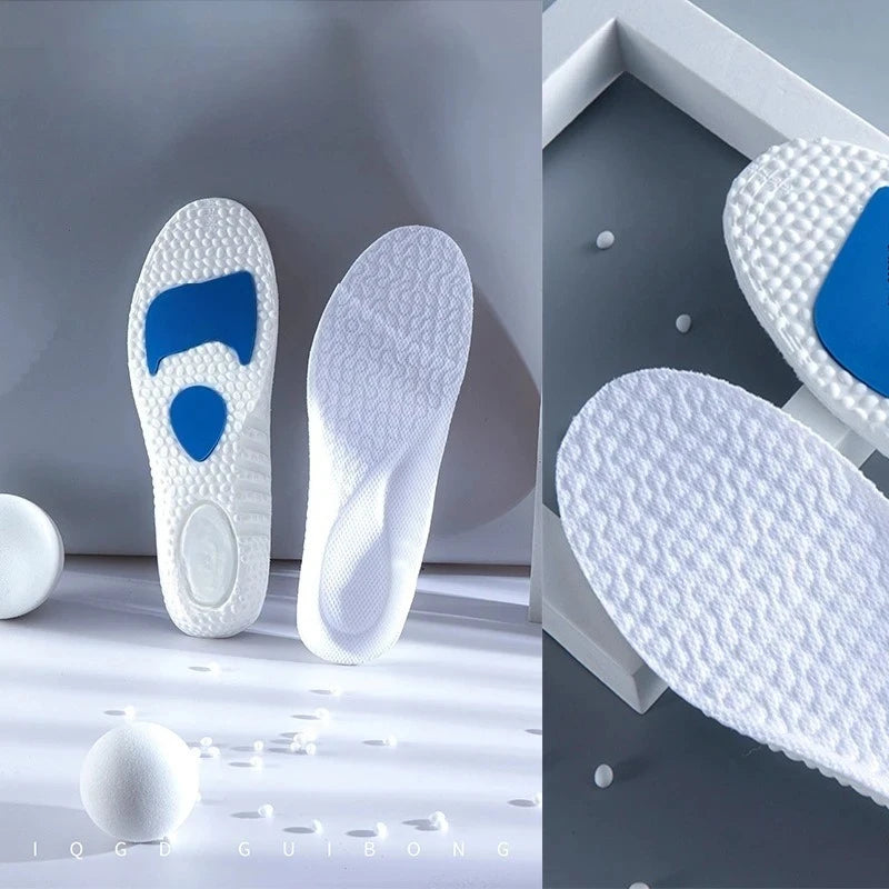 Soft-soled Sports Insoles for Men Shock-absorbing and Breathable in Summer Not Tiring To Stand for A Long Time