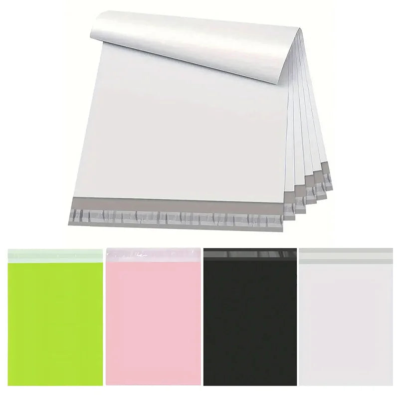 25/50/100pcs Self-Adhesive Sealing Express Logistics Mailing Waterproof & Dustproof Packaging Bag, Gift Packing & Shipping Ba