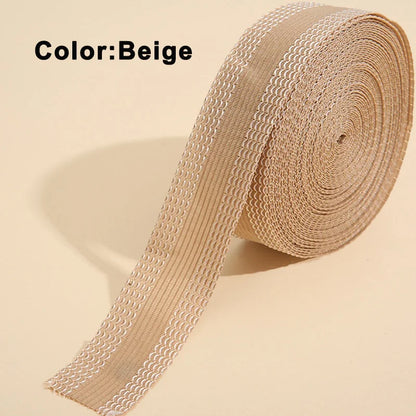 1-5M Self-Adhesive Pants Hem Paste Tape Trouser Edge Paste Iron-on Pant Shorten Repair Jean Hemming Tape For DIY Sewing Fabri