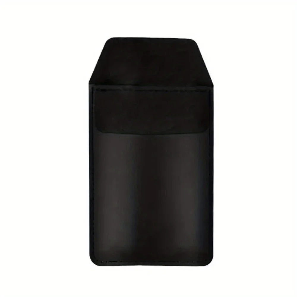 1PC Pocket Protector Leather Pen Pouch Holder Organizer Handmade Pencil Pocket Holder for Lab Coat Shirt Note School Office -