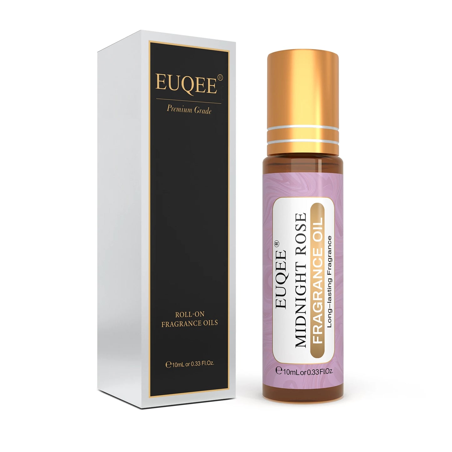 EUQEE 10ml Fragrance Oil Roll-On Long Lasting Scent La Vie Est Belle CHANCE Jadore Cotton Strawberry Mango for Diffuser Burne