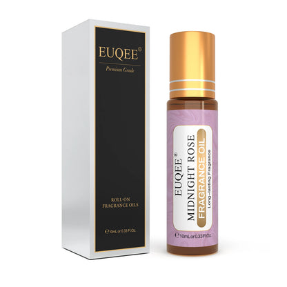 EUQEE 10ml Fragrance Oil Roll-On Long Lasting Scent La Vie Est Belle CHANCE Jadore Cotton Strawberry Mango for Diffuser Burne