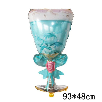Love Heart Bear Foil Balloons Happy Birthday Valentine’s Day Party Decor Air Helium Globos Wedding Decorations Kids Toys Ball
