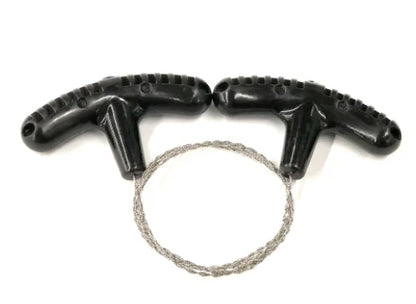 Manual Hand Steel Travel Tools Outdoor Camping Hiking Rope Chain Saw Practical Portable Emergency Survival Gear Steel Wire Ki