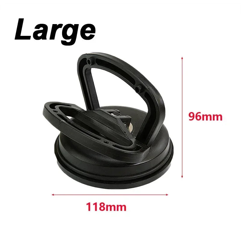 For Car Dent Glass Suction Removal Tool Car Repair Tool Body Repair Puller Black/Orange Suction Cup Remove Dents Puller - Lar