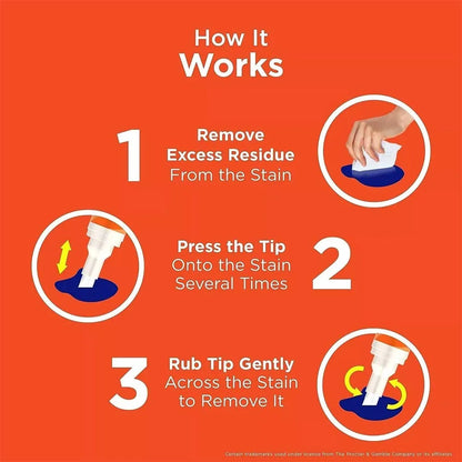 1/3/6 Portable and Convenient Stain Remover Pen for Emergency Stain Removal-Water-free,Suitable for Various Fabrics,Oxygen Fo