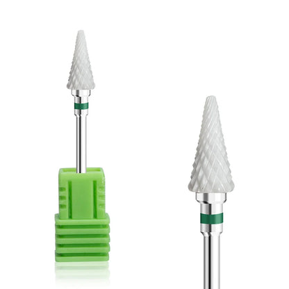 1pcs Ceramic Milling Cutter Nail Drill Bits Electric Manicure Drills Pedicure Mill Bits Machine Files Nail Art accessories To