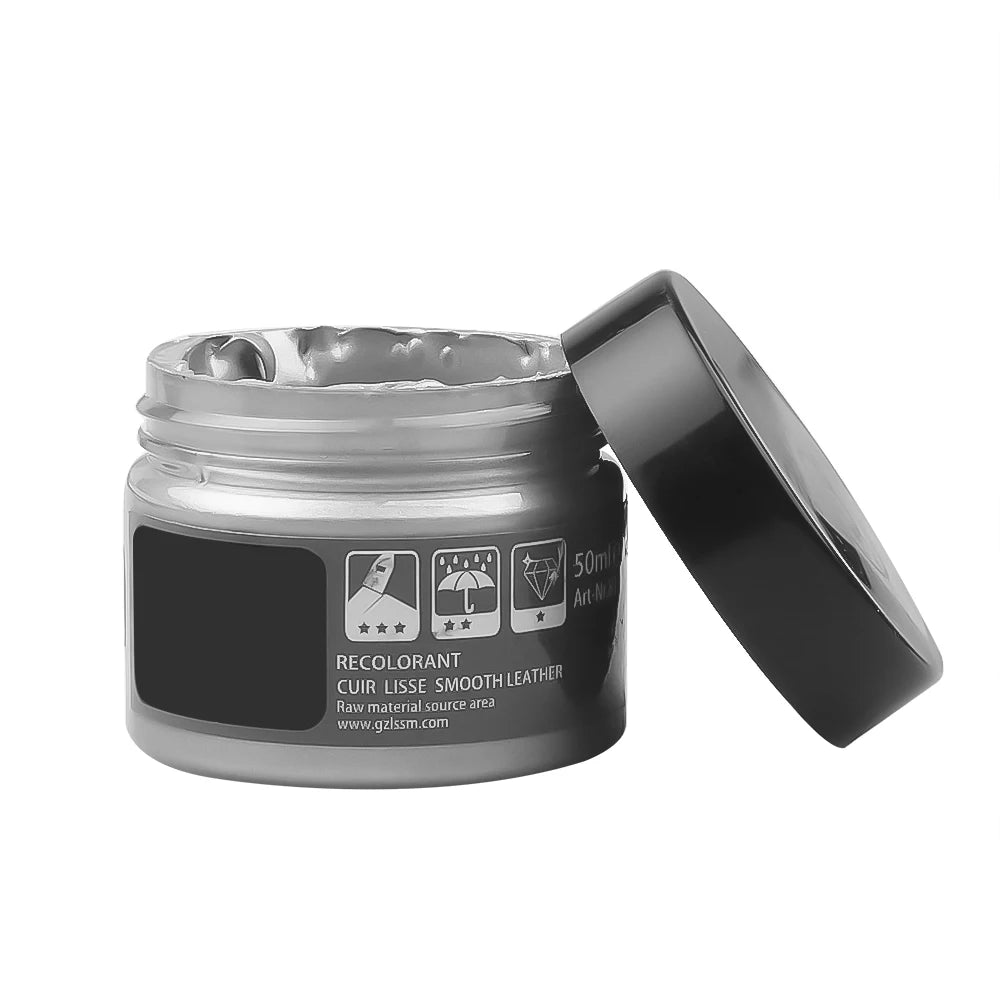 Car Leather Repair Kit Liquid Skin Recoloring Balm No Heat Repair Tool Auto Seat Holes Scratch Cracks Rips Restoration Set Sh