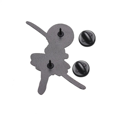 Cartoon Characters Enamel Pins Custom Adventure Game Brooches Lapel Badges Cartoon Funny Jewelry Gift for Kids Friends