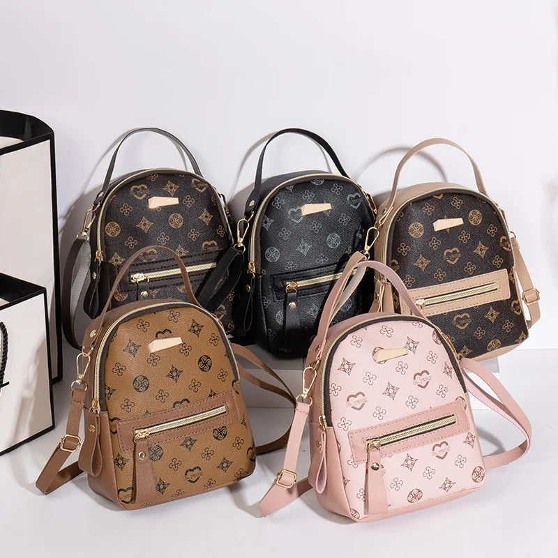 Flower Backpack 2022 Ladies Bag Fashion Backpack Women's Bag Women's Fresh and Sweet Student School Bag