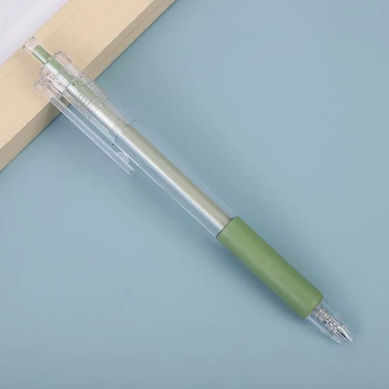 Press Cutter Pen Handwork DIY Washi Tape Cutter Business Stationary Office School Supplies Art Knife - green