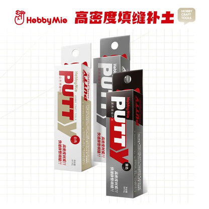 HOBBY MIO 20g Black/White/Grey Putty Quick Drying Model Repair Filling Parts for Military Model Hobby Tools DIY Accessories