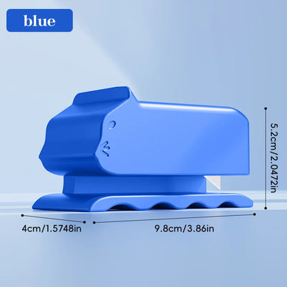 Homemade corrugated cardboard cutter, suitable for making cat scratching boards and DIY plastic crafts. - blue