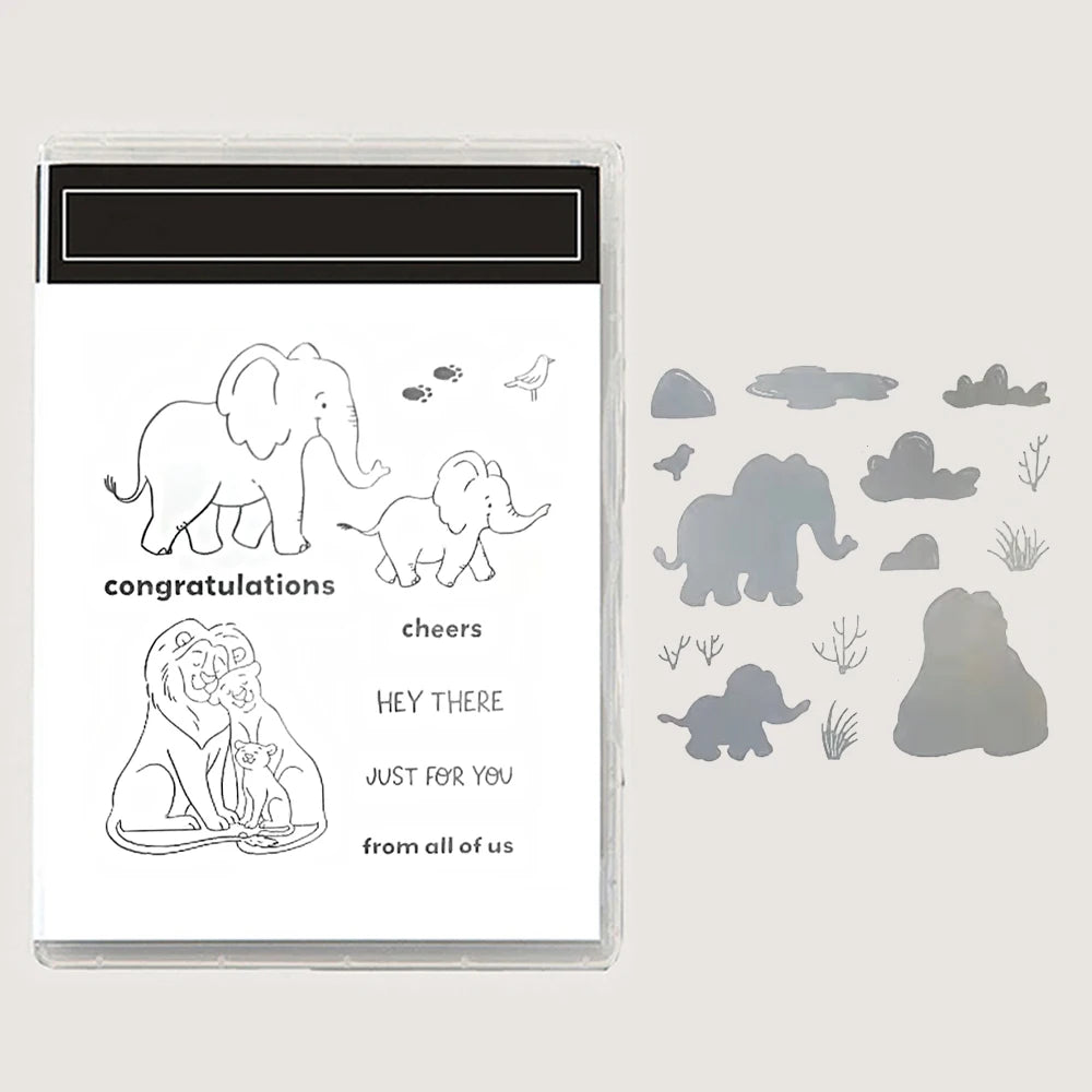 Spring 2026 April New Arrivals Stamp Dies Opulent Oasis Boutique Blossoms Thanks Man DIY Greeting Scrapbook Molds Mother's Da