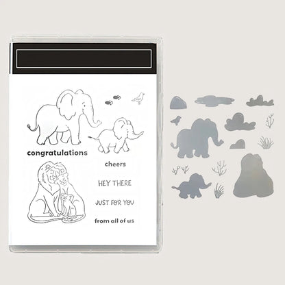 Spring 2026 April New Arrivals Stamp Dies Opulent Oasis Boutique Blossoms Thanks Man DIY Greeting Scrapbook Molds Mother's Da