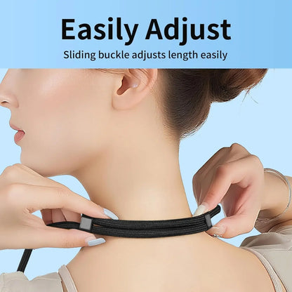 Universal Adjustable Phone Lanyard Crossbody Necklace Strap Phone Case Long Hanging Rope with Clip Anti-Lost Durable and Stur