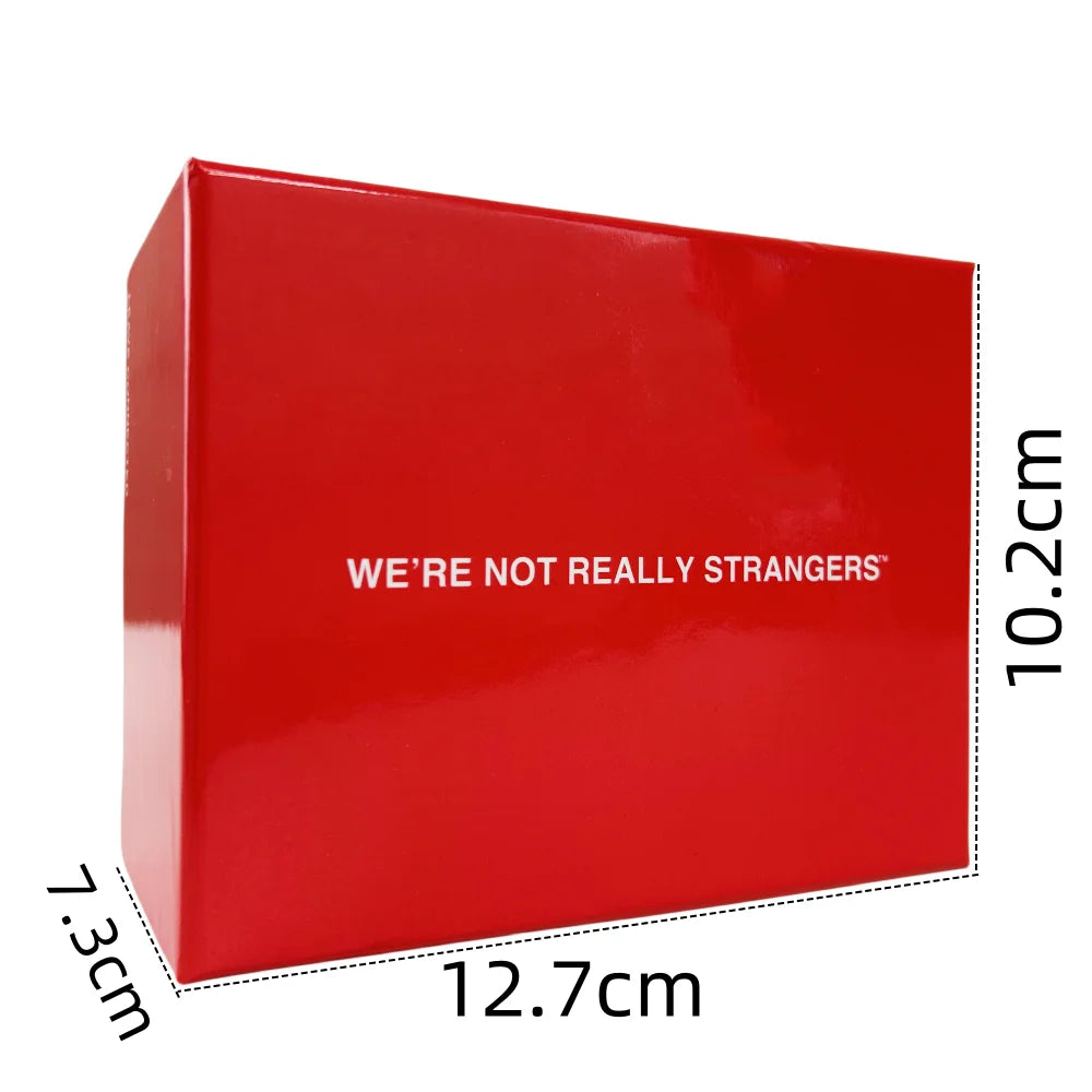 WE'RE NOT REALLY STRANGERS - an Interactive Adult Card Game Family Couples Friendship Edition - A Best Friend Cards