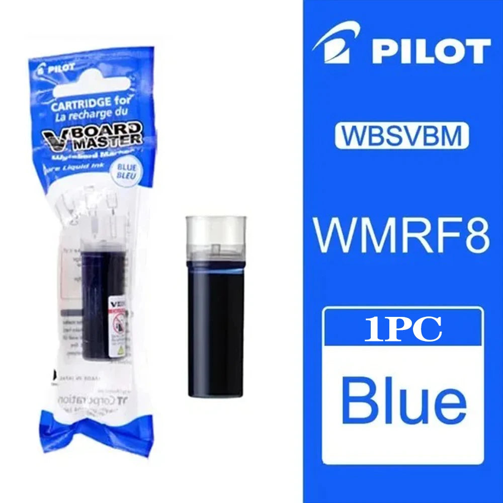 1PC Japan PILOT Whiteboard Marker WBMAVBM Large Capacity Ink Color Markers Office Accessories School Stationery Teacher Gift