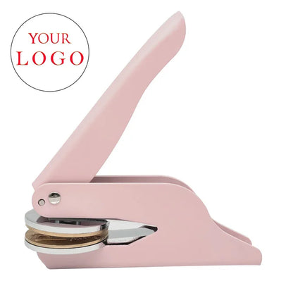 Embosser Stamp LOGO Customized Wedding Library Book Private Seals Customization Envelope Party Invitation Embossing Stamps DI