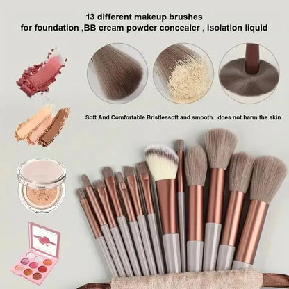 Makeup Brush Set Soft Fluffy Professiona Cosmetic Foundation Powder Eyeshadow Kabuki Blending Make Up Brush Beauty Tool Makeu