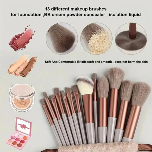 Makeup Brush Set Soft Fluffy Professiona Cosmetic Foundation Powder Eyeshadow Kabuki Blending Make Up Brush Beauty Tool Makeu