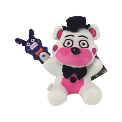 Five Night At Freddy Fnaf Cute Plush Toys Game Doll 18 CM Bonnie Bear Foxy Cartoon Stuffed Dolls Freddy Toys For Children Gif